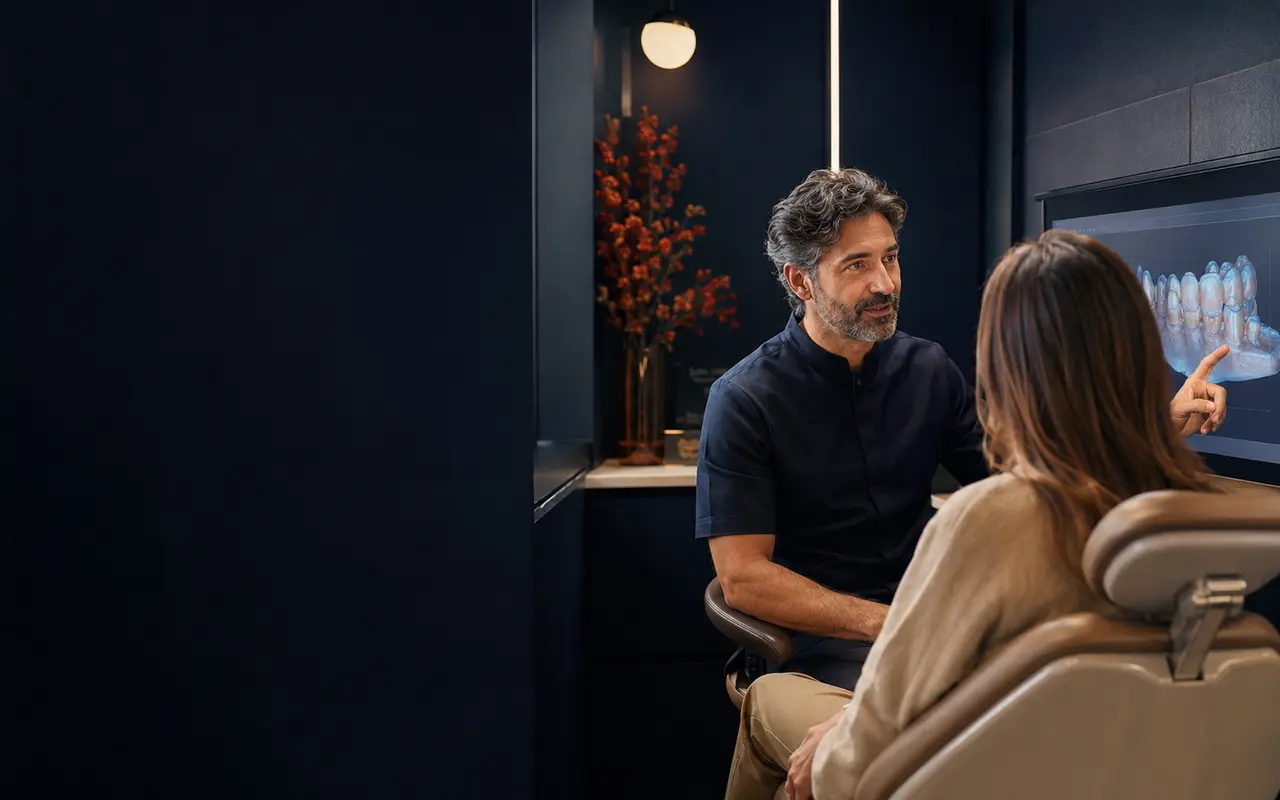 Esempio visivo per dentisti e studi odontoiatrici