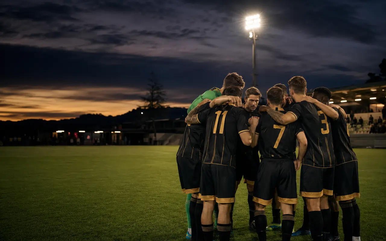 Esempio visivo per squadre di calcio e associazioni sportive