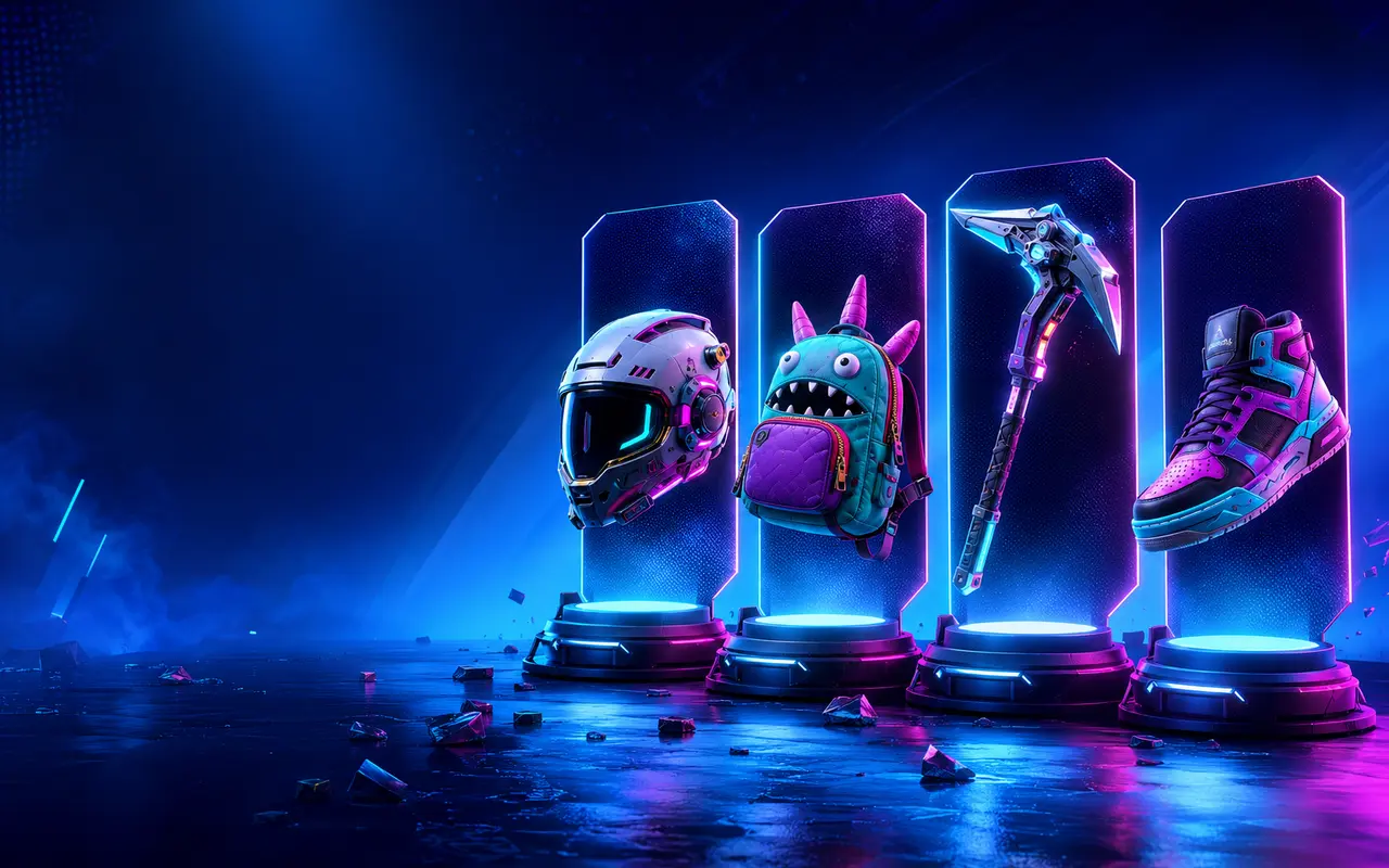 Esempio visivo per negozi gaming e collezionabili