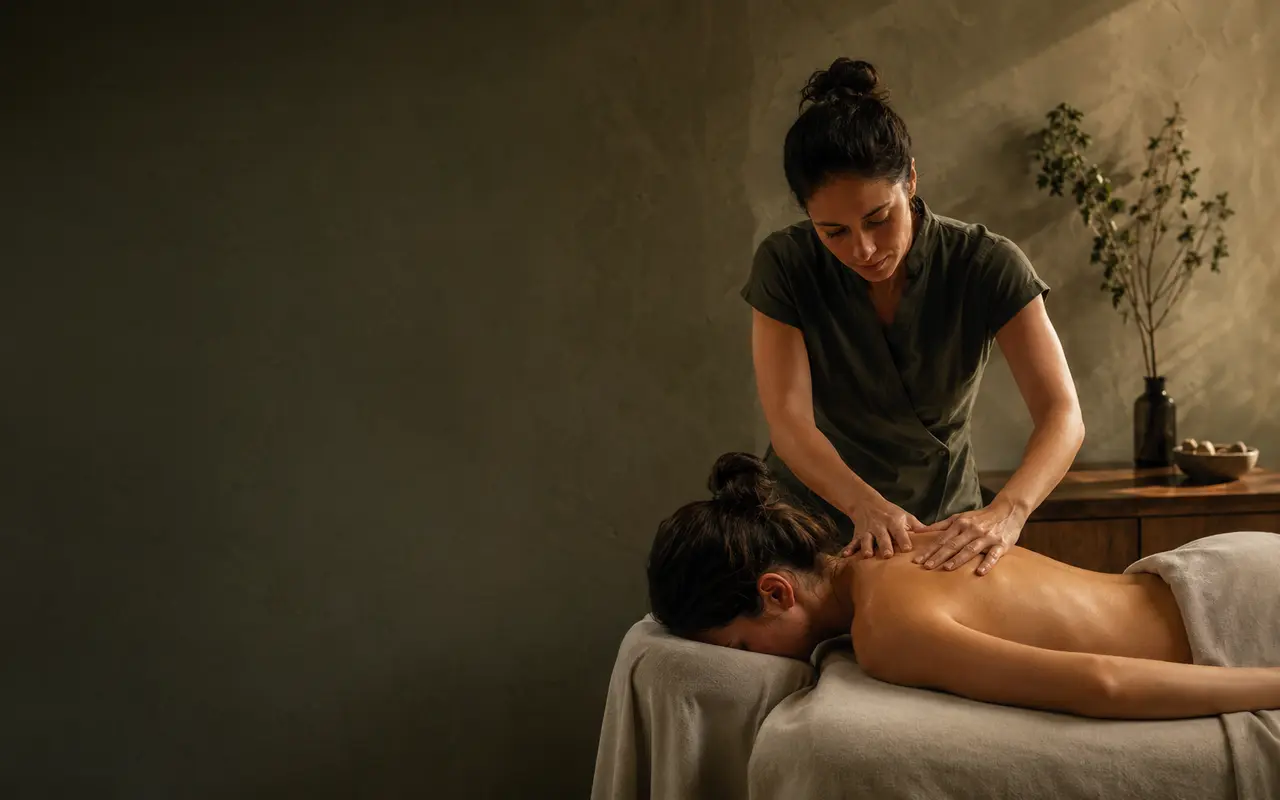 Esempio visivo per massaggiatori e studi massaggi